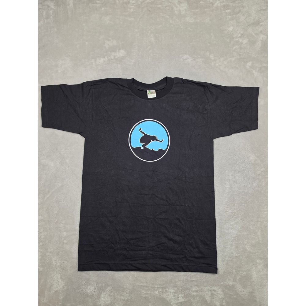 Eddie Vedder Tour T Shirt Mens M Fit S Black Organic Skater USA Made 2009 Faded